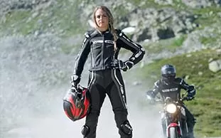 Motorrad Lederkombis Damen